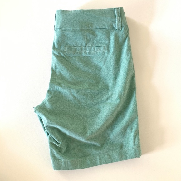 NWOT JCrew 9" Green Oxford Frankie Shorts - Sz 8 - Picture 7 of 7